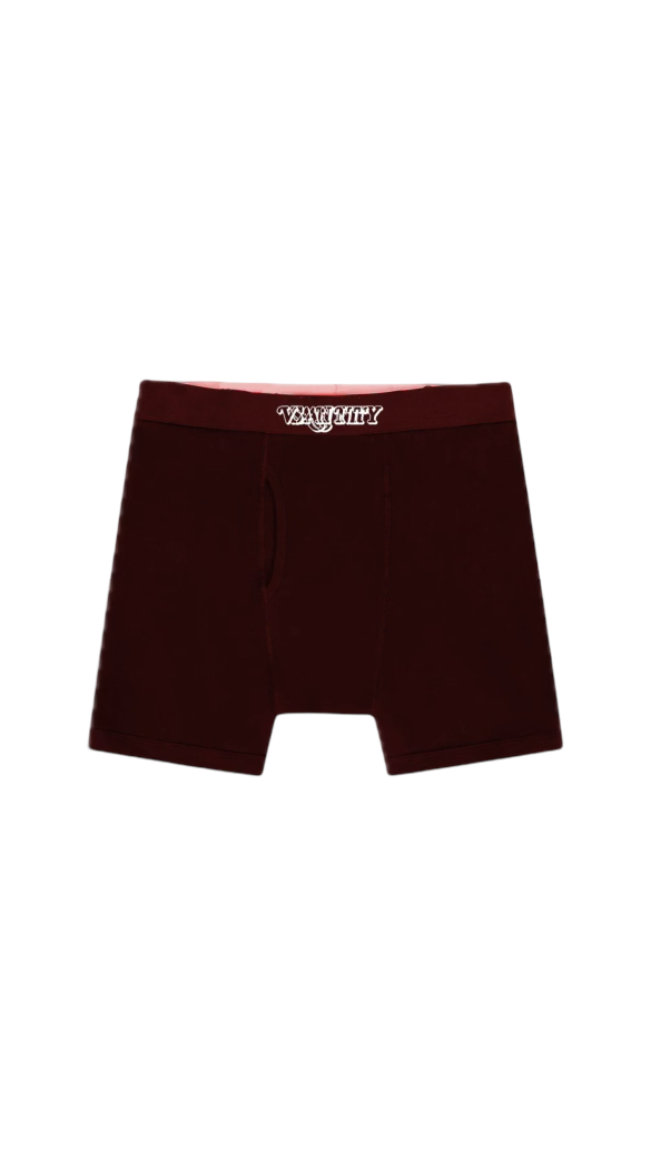 BURGUNDY SAINT VANITY BOXERS