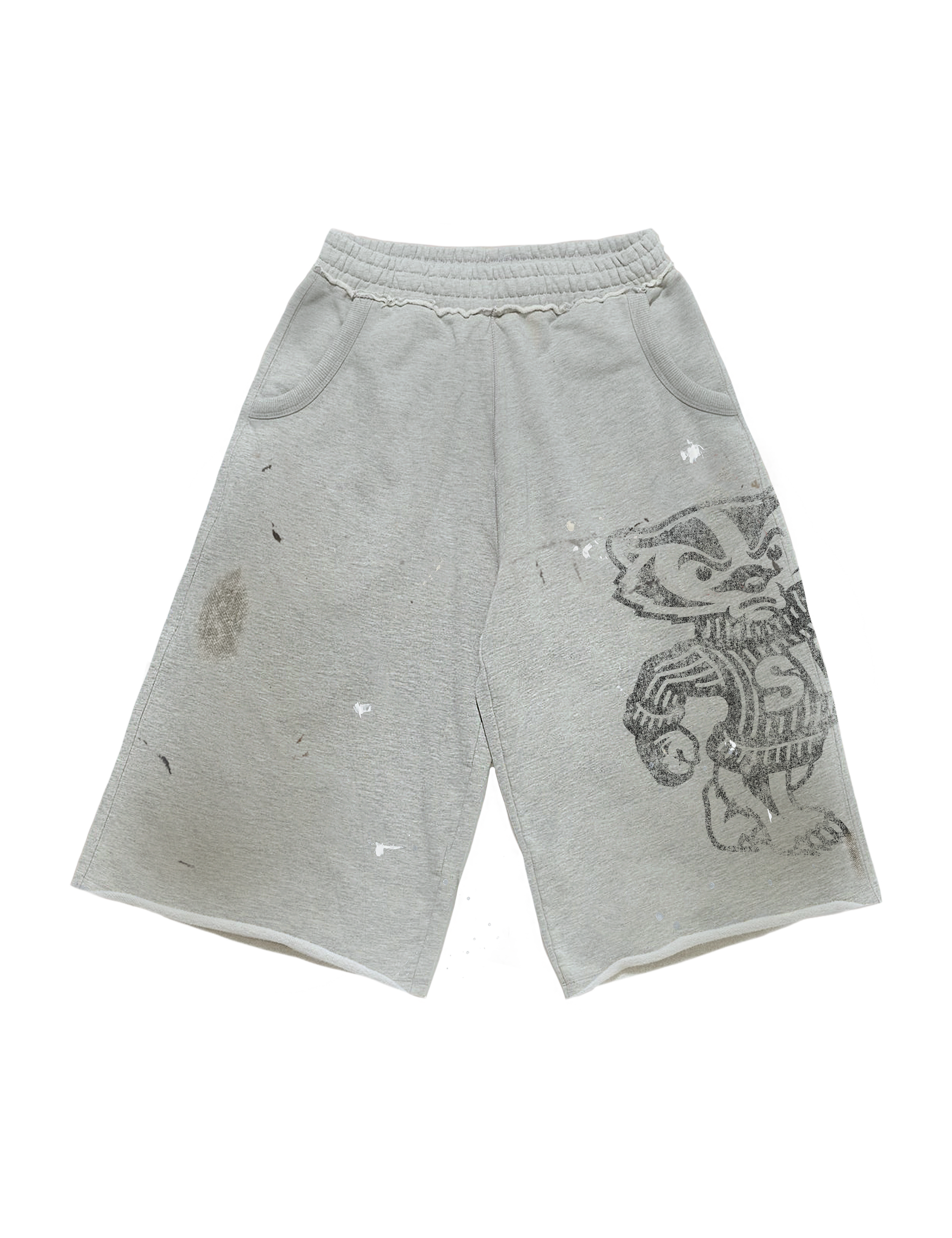 BLACK BAGERS LONG SHORTS