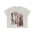 U-N-I SEX GEMINI TEE (CREAM)