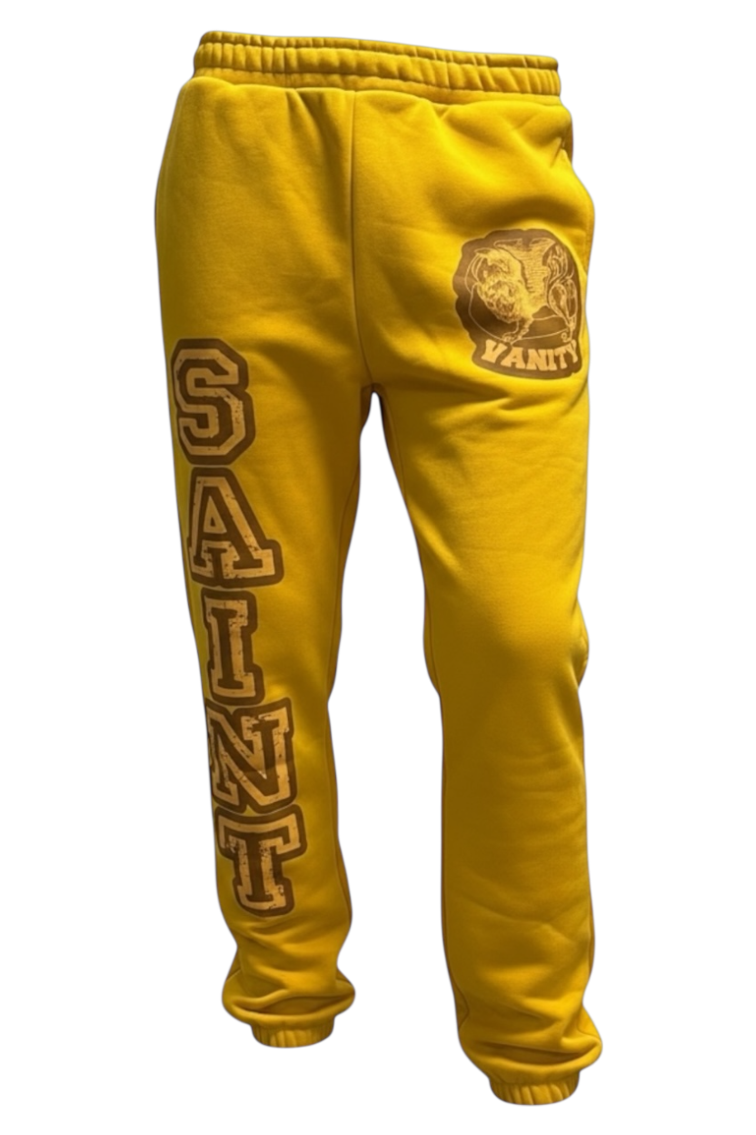 MUSTARD & BROWN VARSITY SWEATS