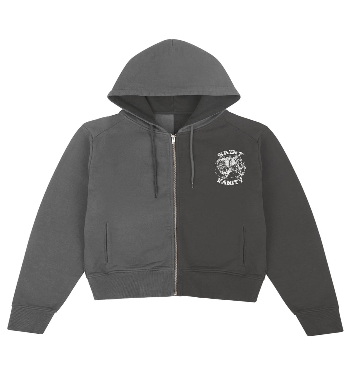 WHAT THE SAINT JACKET GREY/GREY