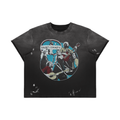 U-N-I SEX BAND TEE (BLUE)
