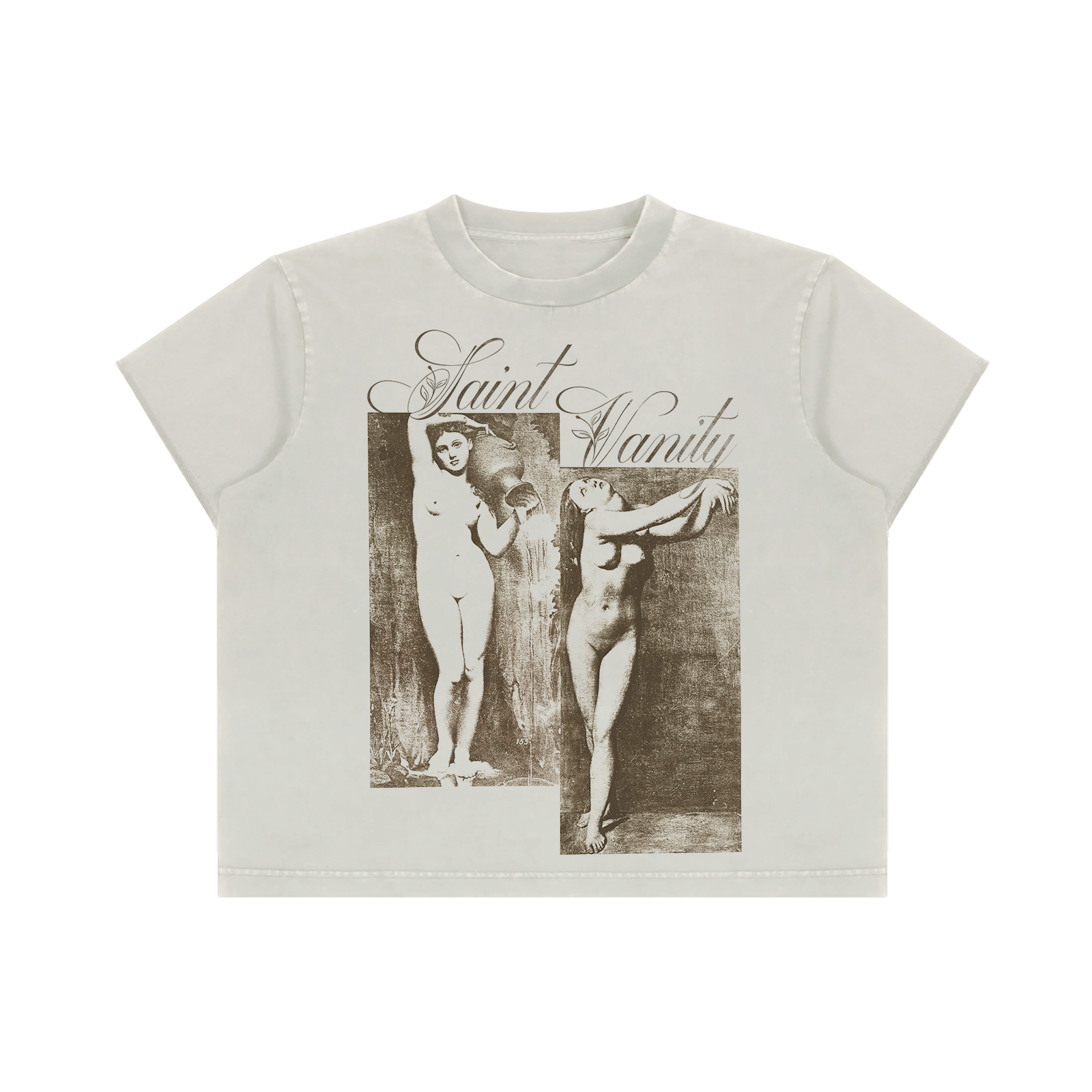 U-N-I SEX GEMINI TEE (WHITE)