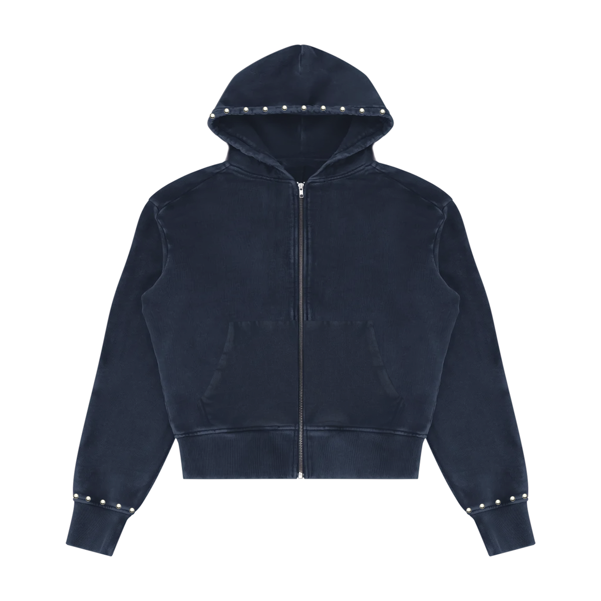 NAVY FRENCH TERRY JACKETS