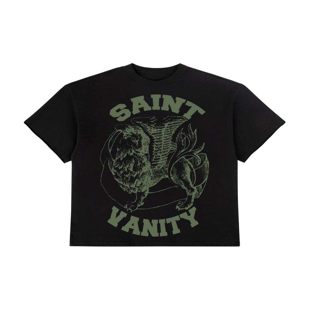 BLACK & GREEN GRIFFIN TEE