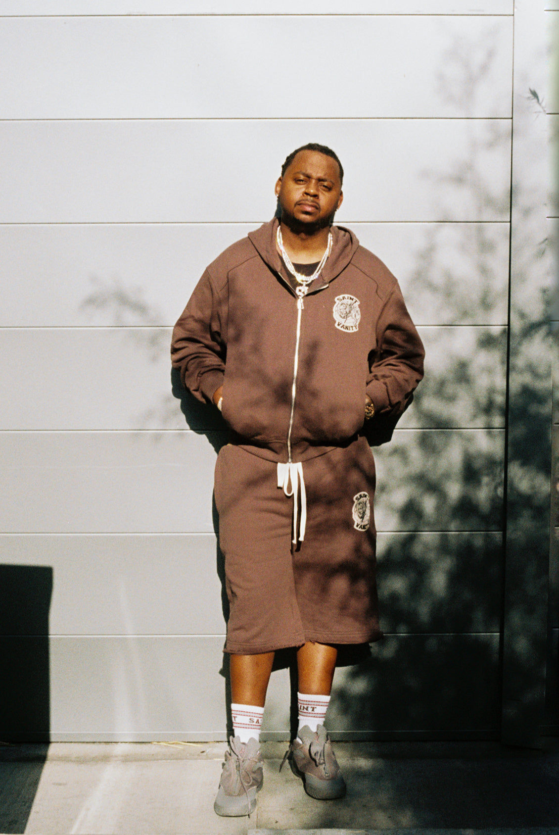 GREY UNIFORM SHORTS