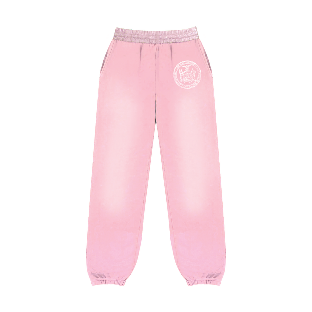 WOMEN PINK COLLEGIATE SWEATS