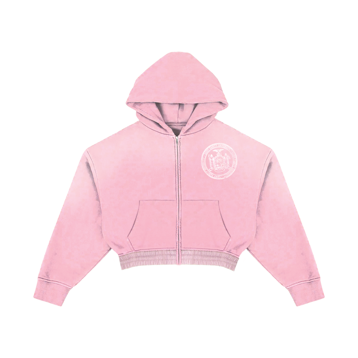 WOMEN PINK COLLEGIATE HOODIE