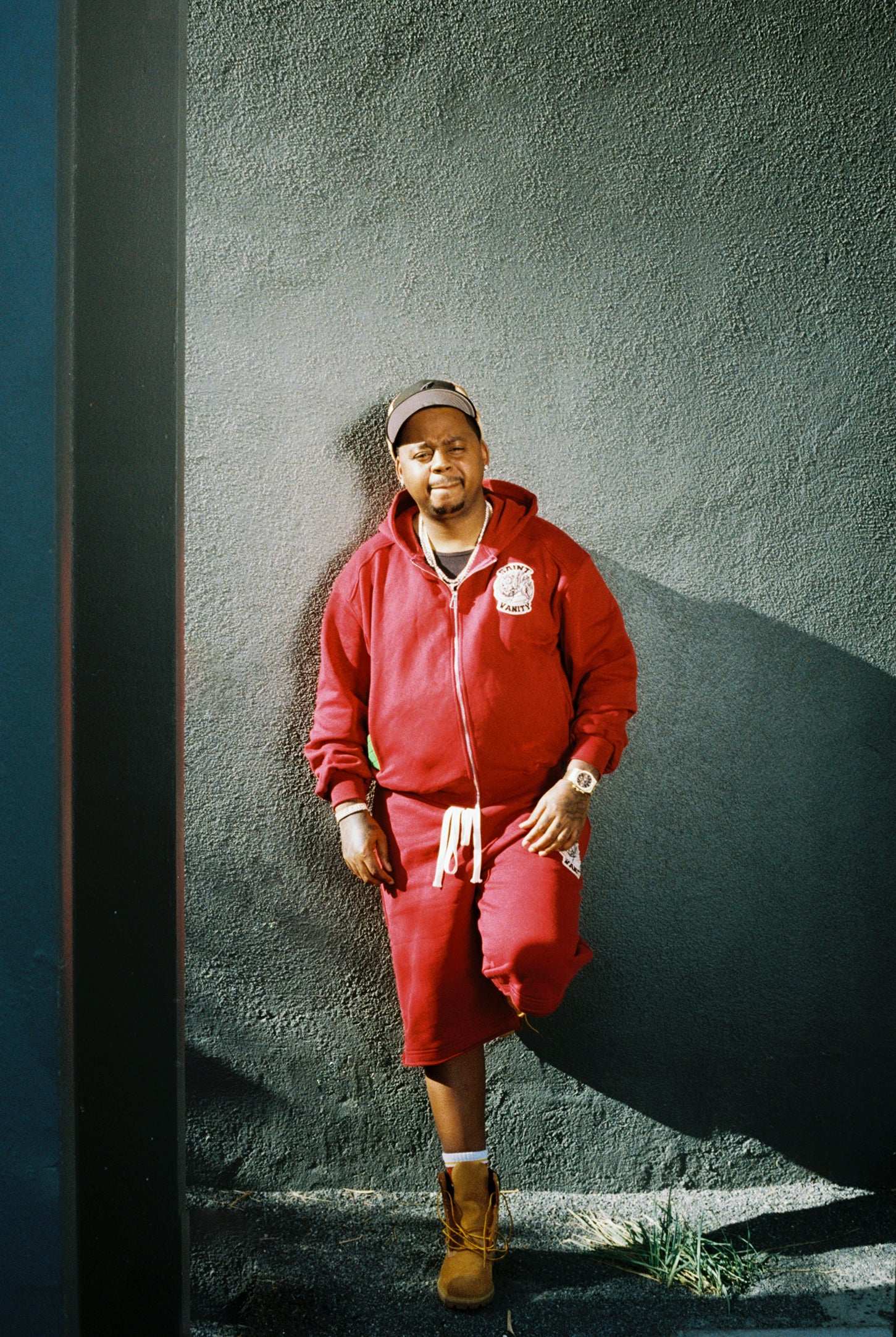 CRIMSON UNIFORM SHORTS