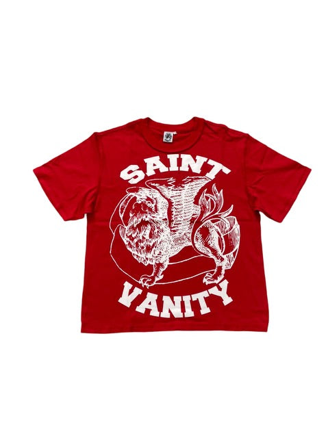 RED & WHITE GRIFFIN TEE
