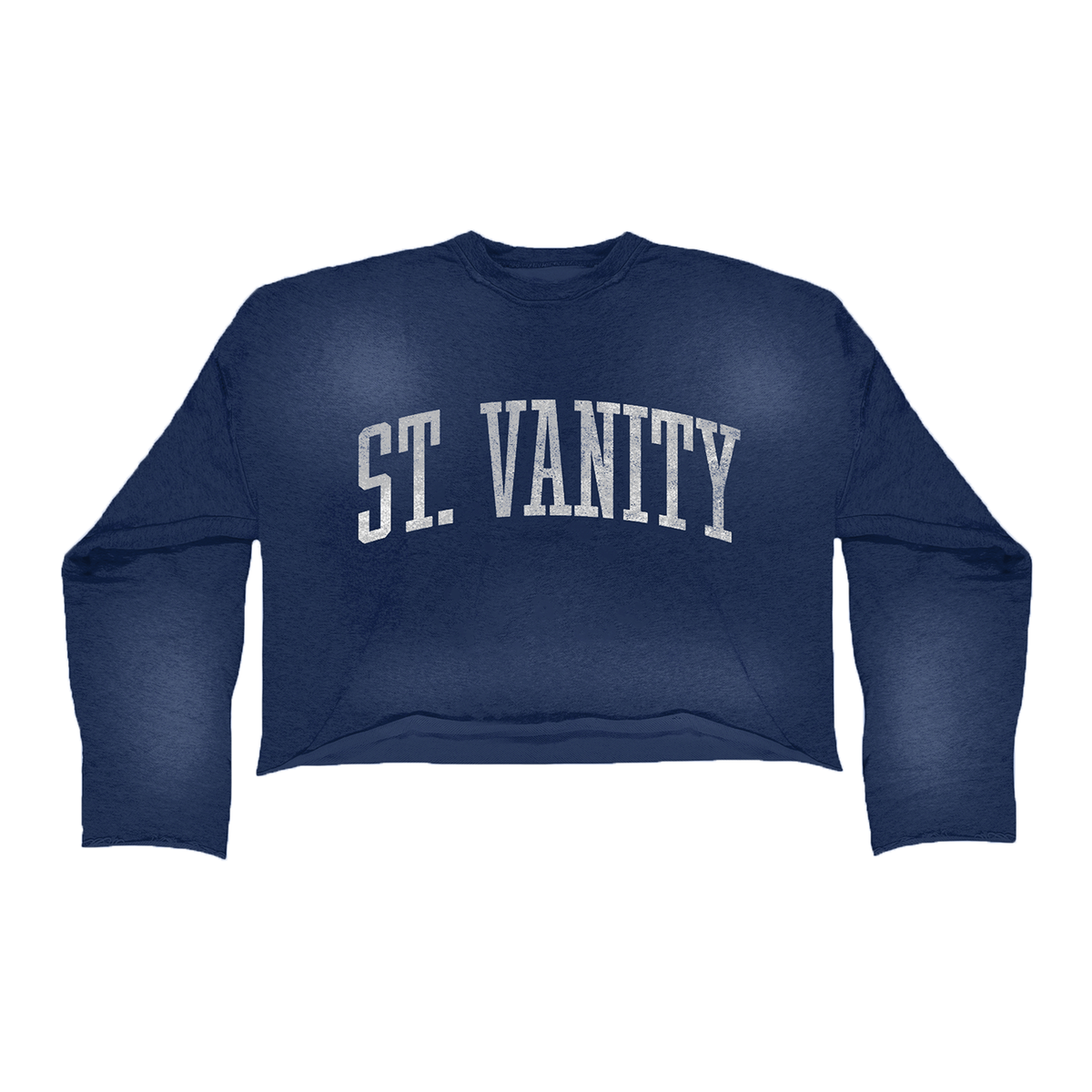 NAVY ASH CREWNECK