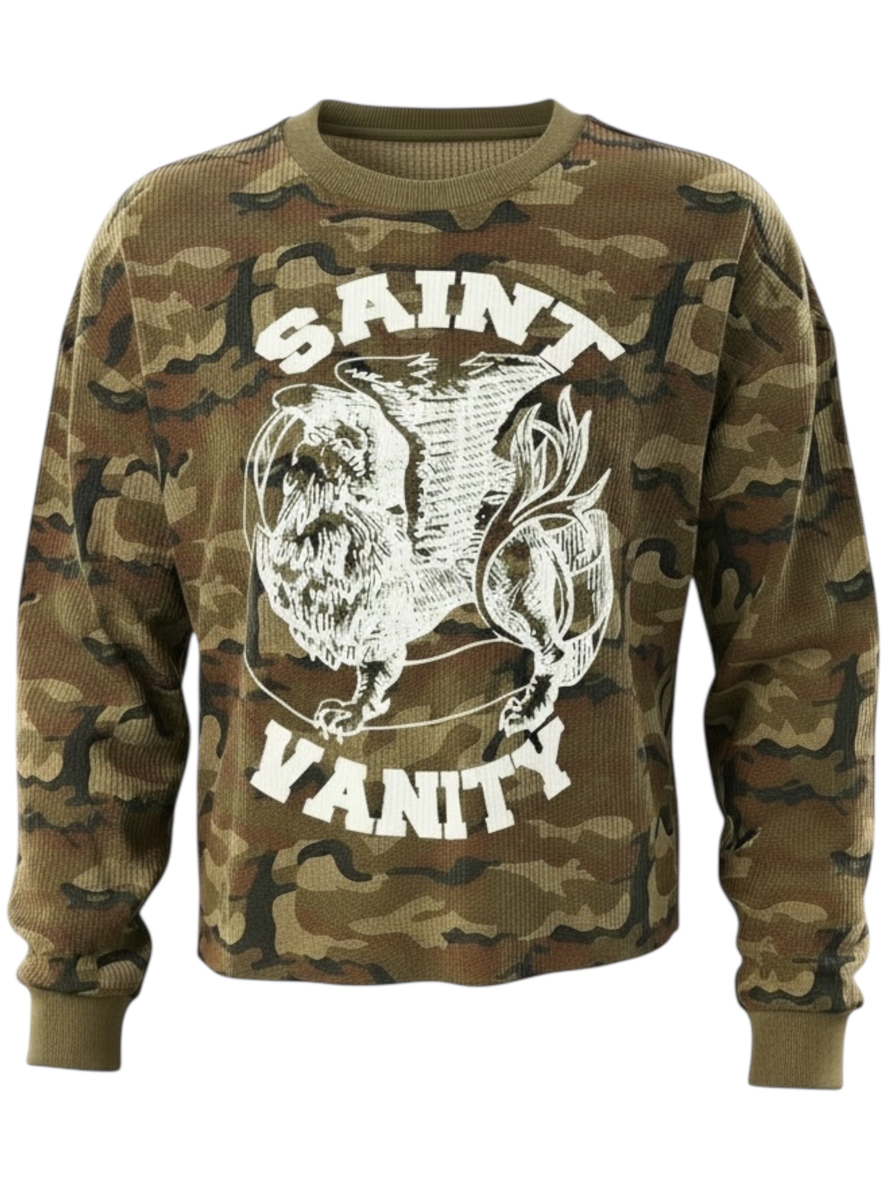 GREEN CAMO THERMAL