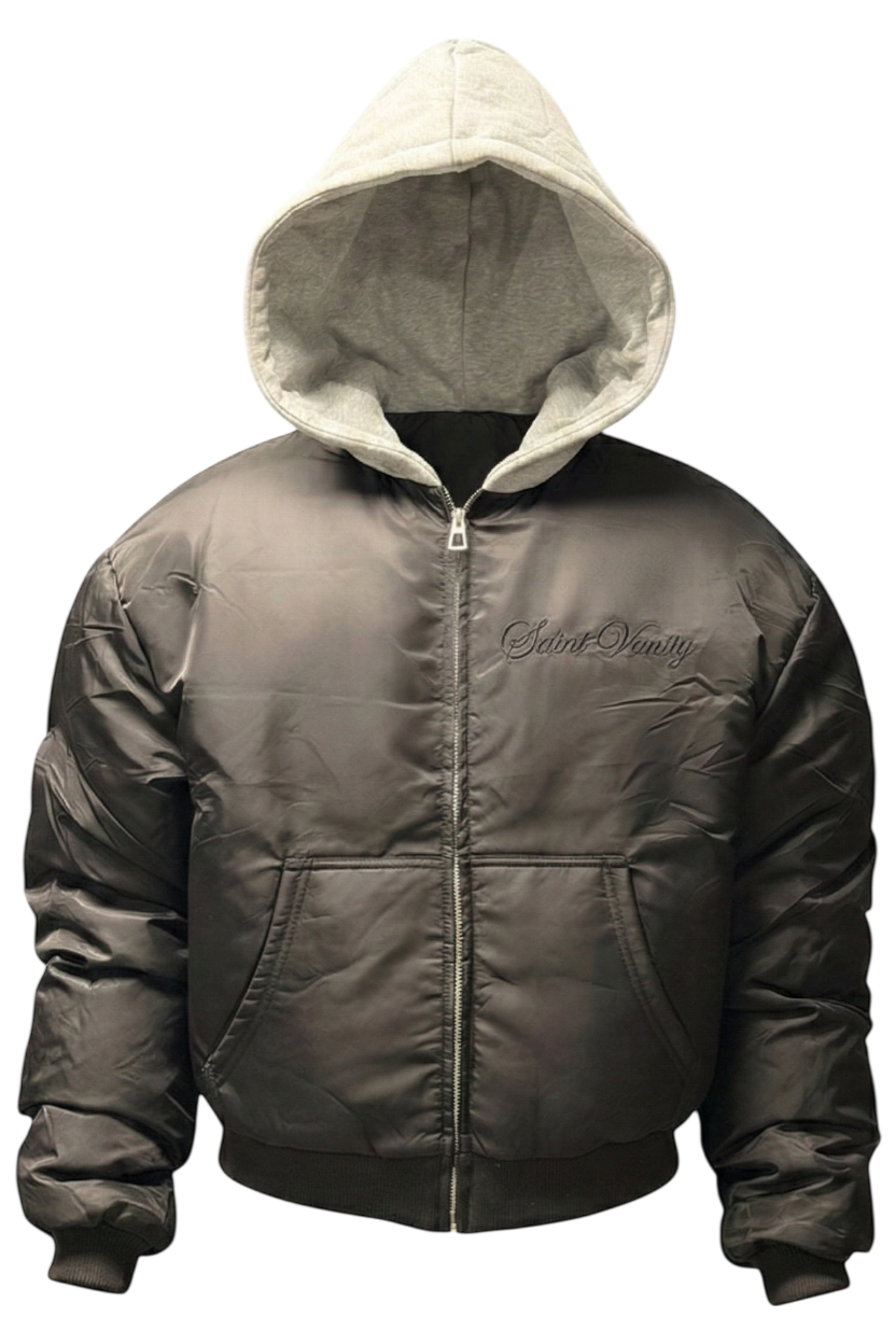 BLACK PREMIUM BOMBER