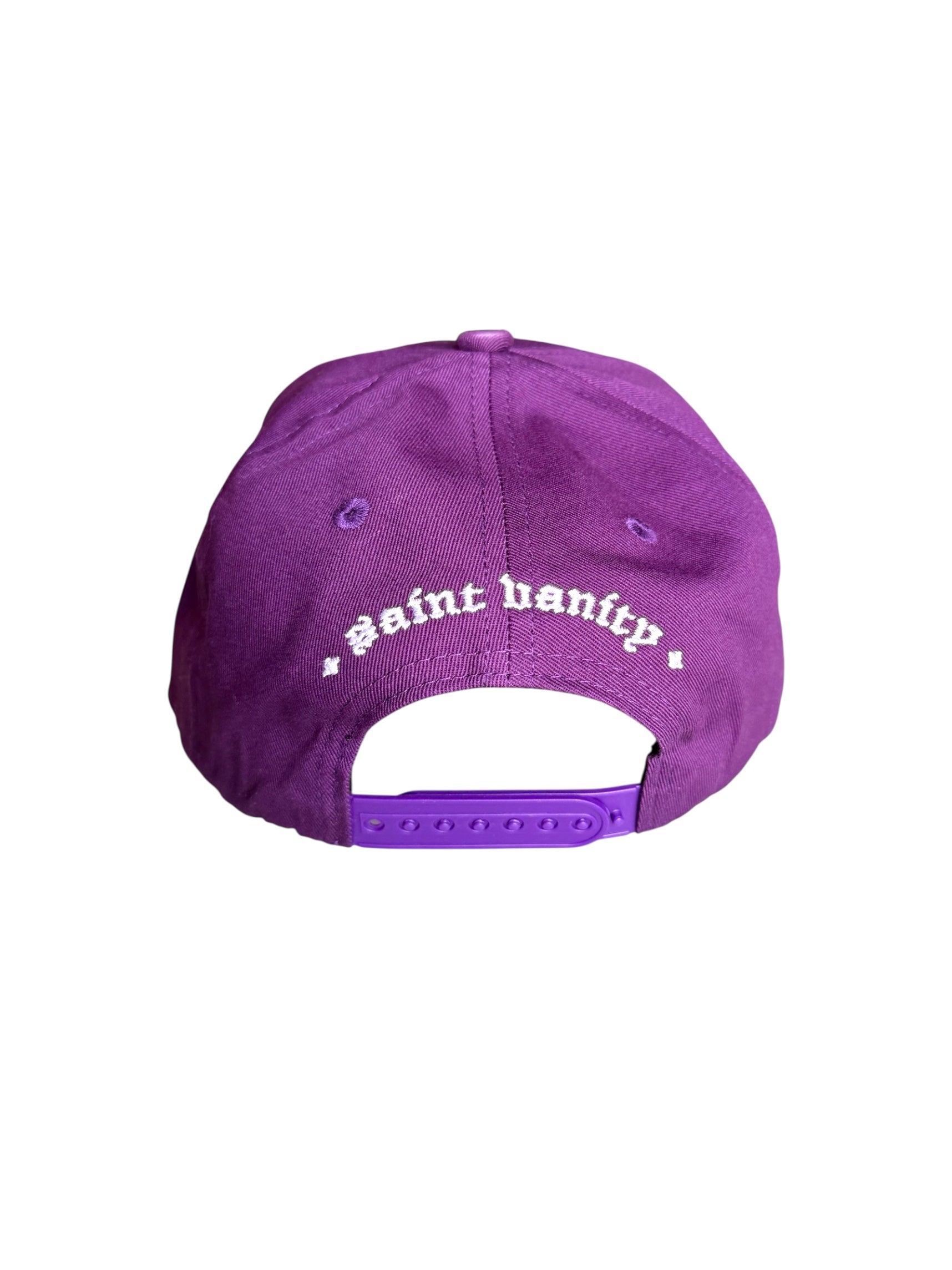 Plum & Green Griffin Snapback