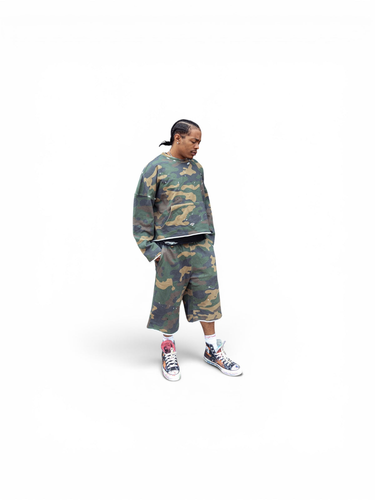 CAMO LONGSHORTS