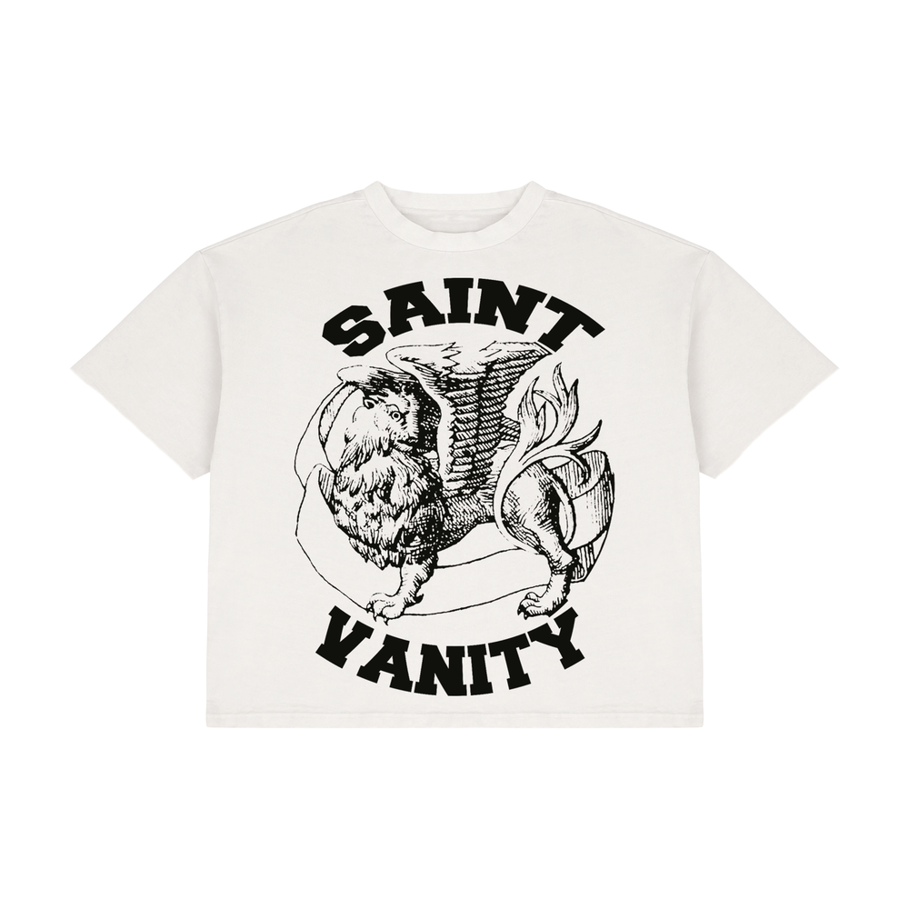 WHITE & BLACK GRIFFIN T-SHIRT