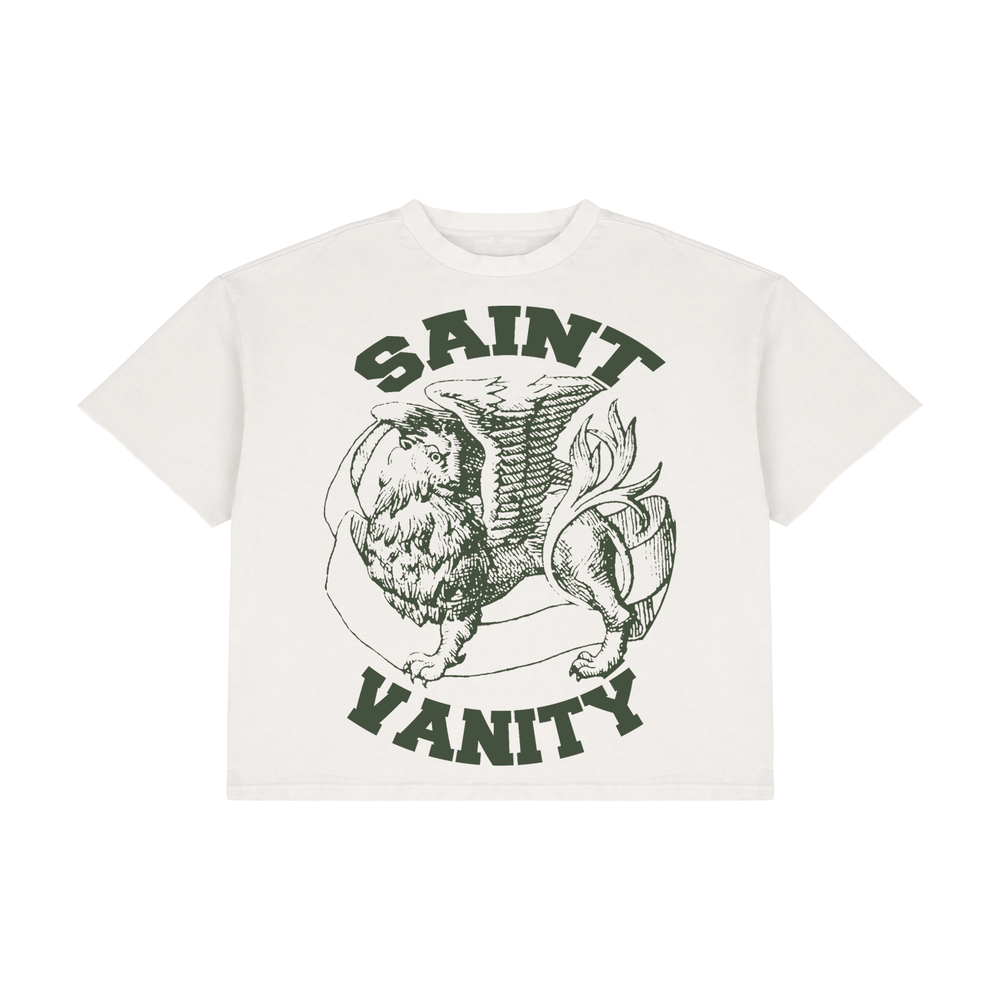 WHITE & GREEN GRIFFIN T-SHIRT