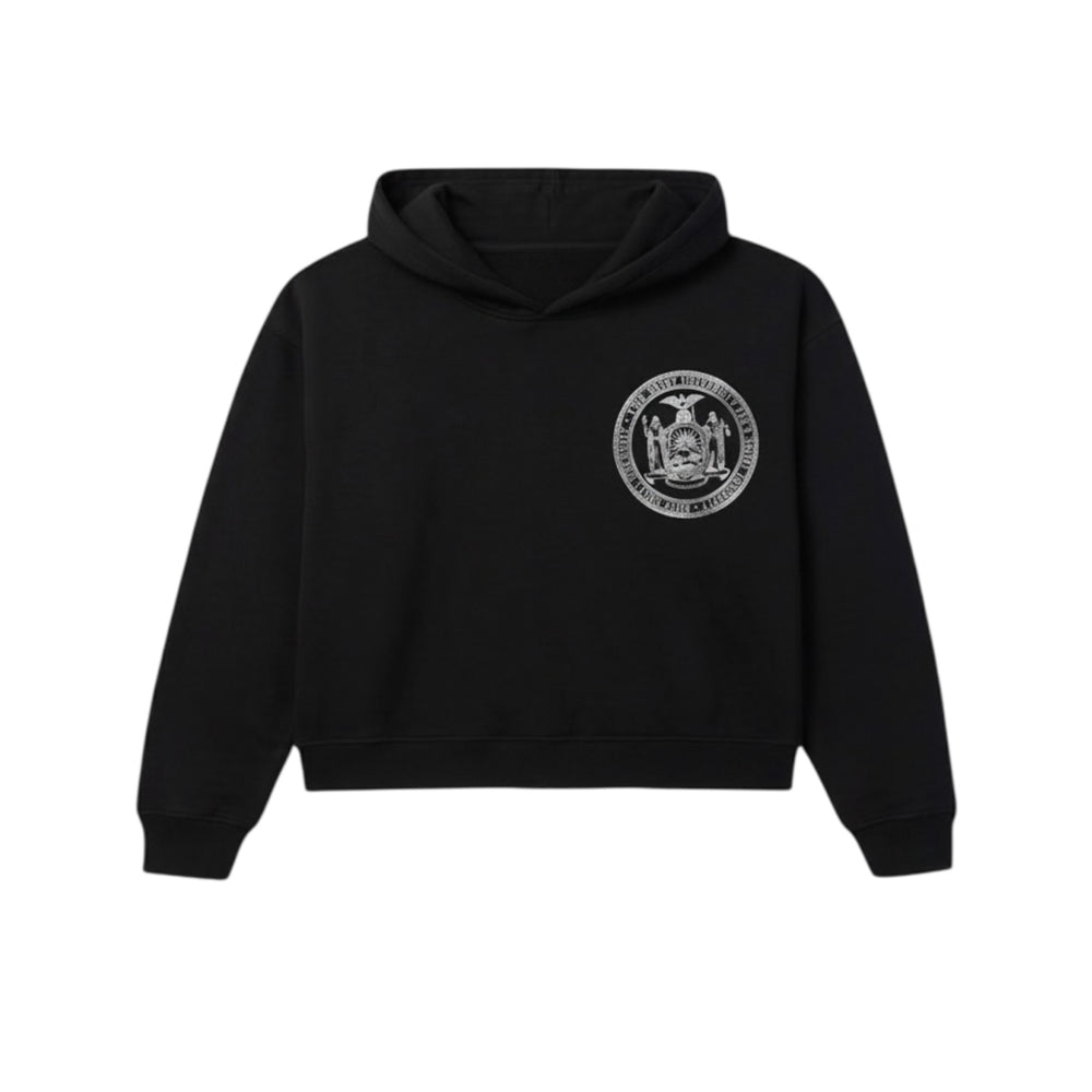 BLACK COLLEGIATE HOODIE