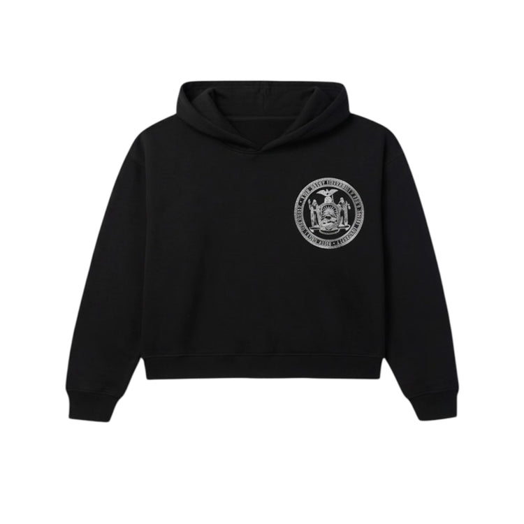 BLACK COLLEGIATE HOODIE