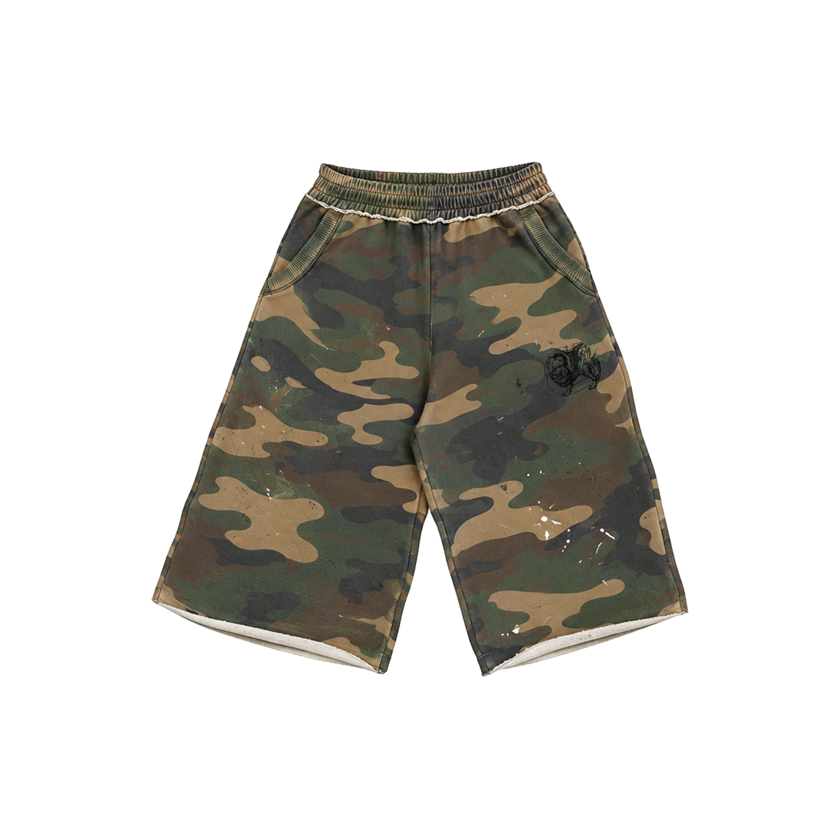 CAMO LONGSHORTS
