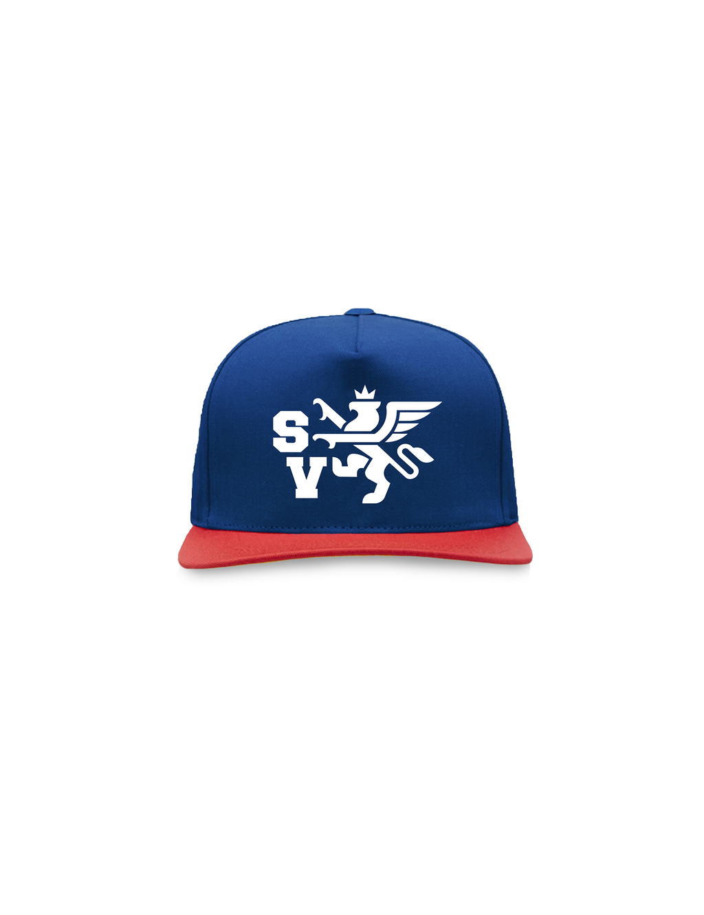 Blue & Red Griffin Snapback