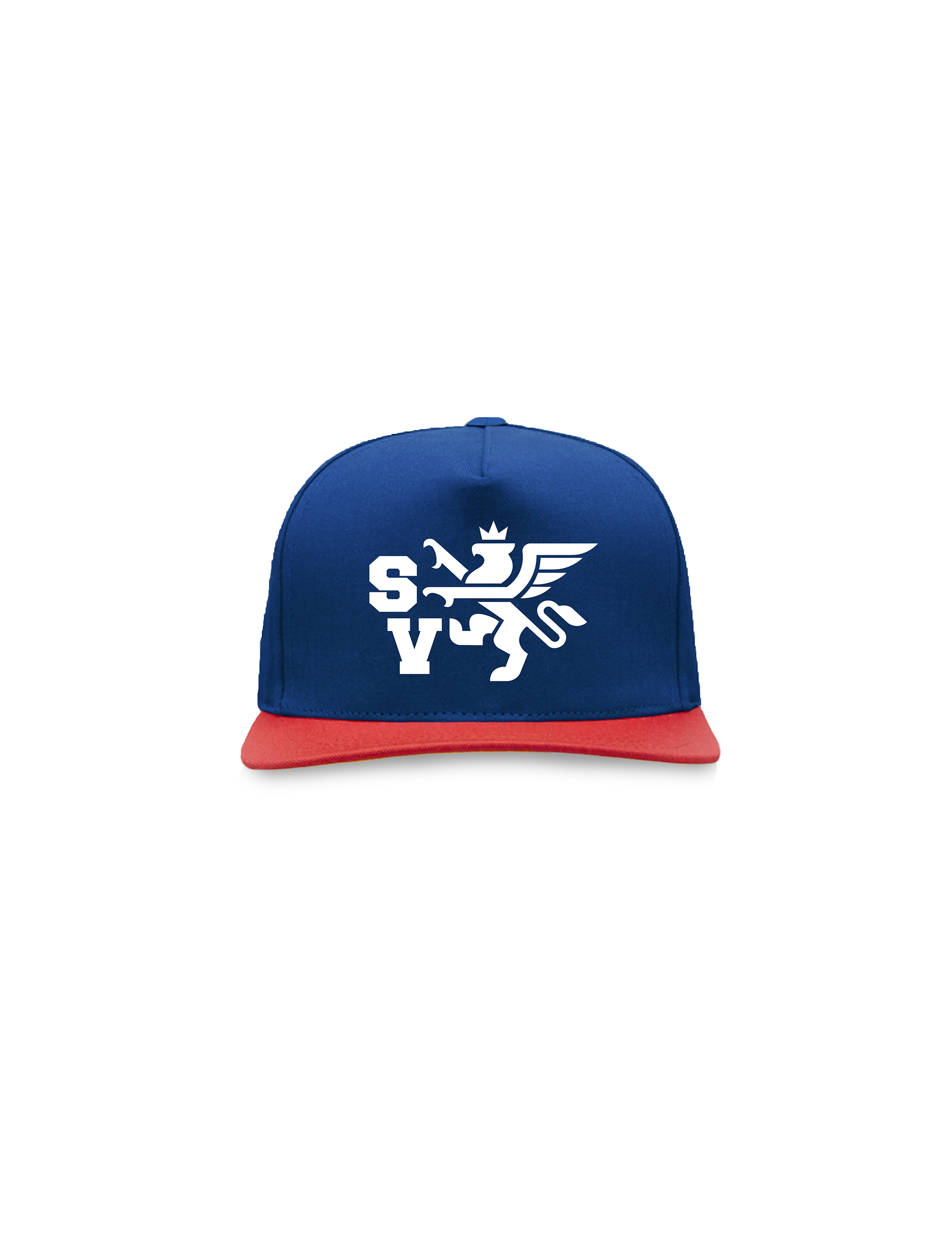 Blue & Red Griffin Snapback