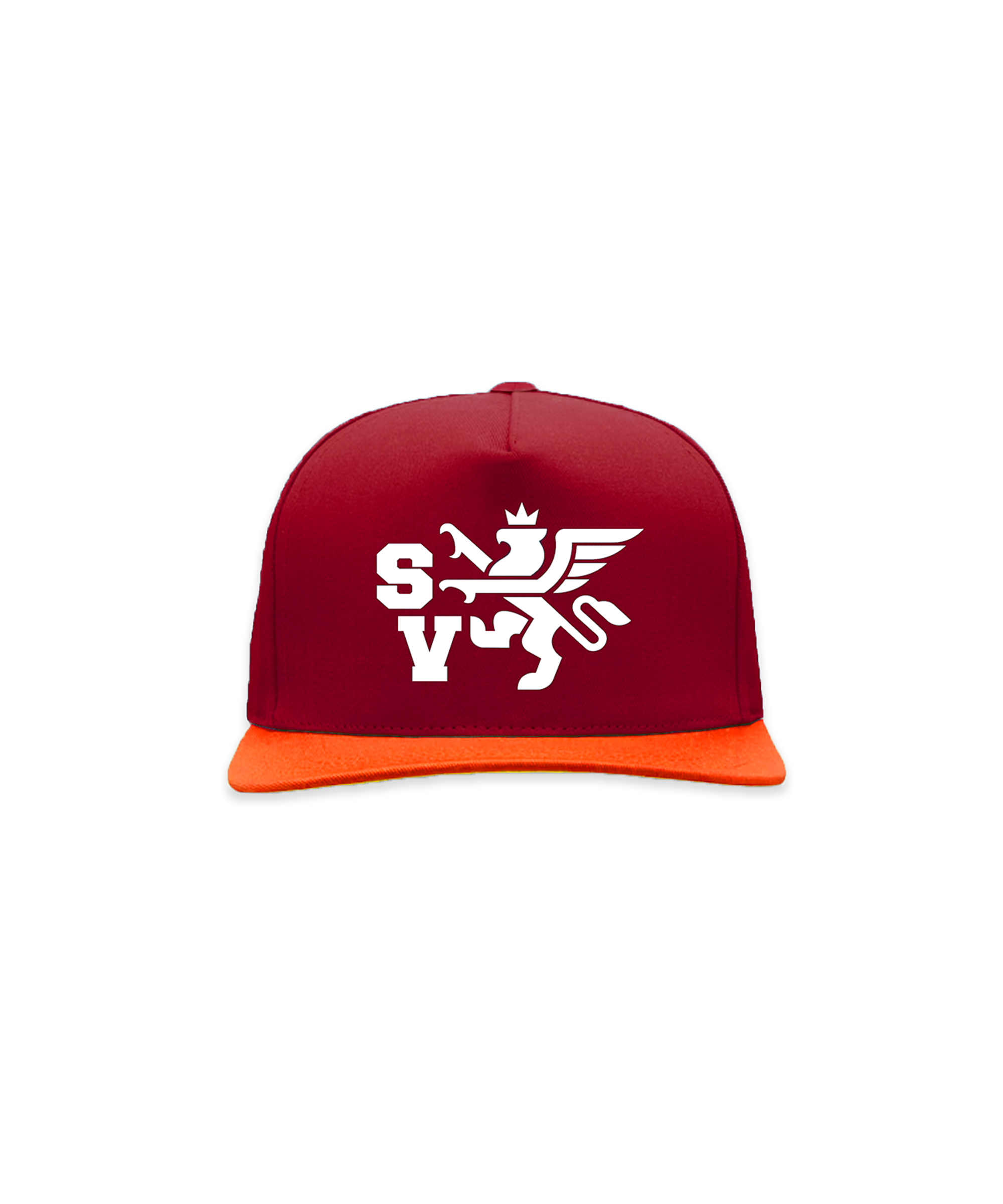 Two Tone Red Griffin Snapback
