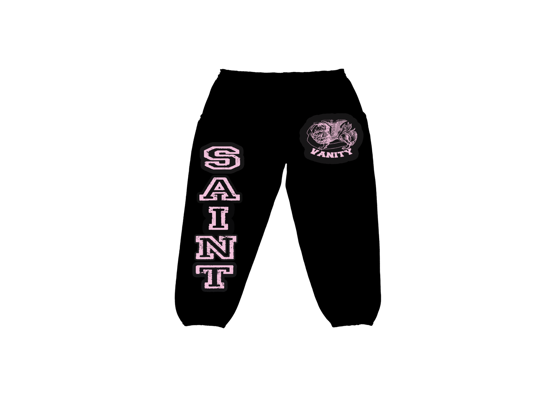 BLACK & PINK VARSITY SWEATS